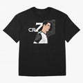 Cristiano Ronaldo 7 Cristiano Ronaldo Cristiano Oversized T-Shirt Relive Legendary Nights from Global Football Passion for FIFA World Cup 2026 USA Canada Mexico, with Haaland, Argentina, France and Brazil, Supporter Pride, Iconic Celebrations,