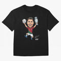 Cristiano Ronaldo Campion Oversized T-Shirt Discover the FIFA World Cup 2026 USA Canada Mexico Journey through Messi, CR7 and Mbappe Highlights, France Pride, Stadium Chants, National Pride, Trophy Dreams and Unforgettable Football Memories; Ideal