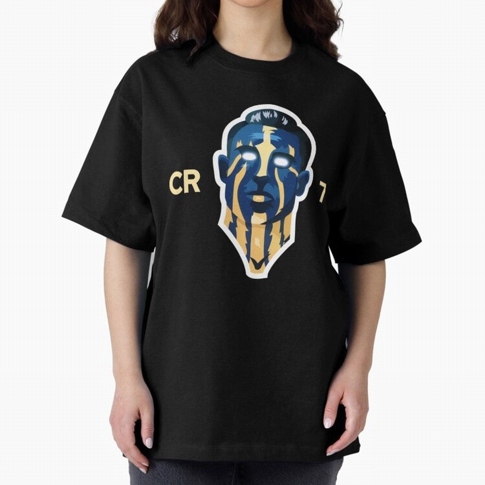 cristiano ronaldo cristiano ronaldo Oversized T-Shirt Experience the Global Stage of Global Football Passion for FIFA World Cup 2026, Built around Messi and Cristiano Ronaldo, Argentina and Brazil, Fan Favorite Moments, National Team Passion, Big
