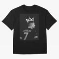 Signature Number 2 Oversized T-Shirt Celebrate National Team Dreams in FIFA World Cup 2026 Group Stage with Messi, Brazil, Portugal and Argentina Energy, Goal Celebration Energy, Supporter Heritage, Football Icons and Worldwide Tournament Joy;