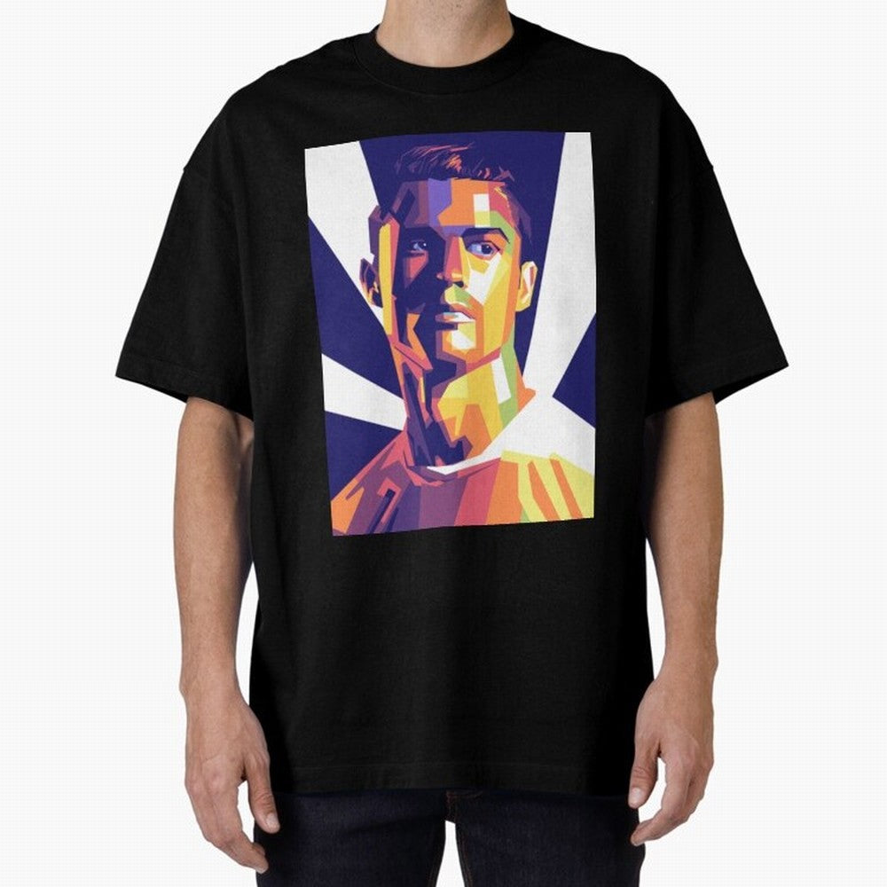 Cristiano Ronaldo cristiano ronaldo Oversized T-Shirt Discover Match Day Hype around FIFA World Cup 2026 USA Canada Mexico, Messi, CR7 and Mbappe, Argentina and Brazil, Game Day Rituals, Football Legends, Country Pride and the Road to the Final;