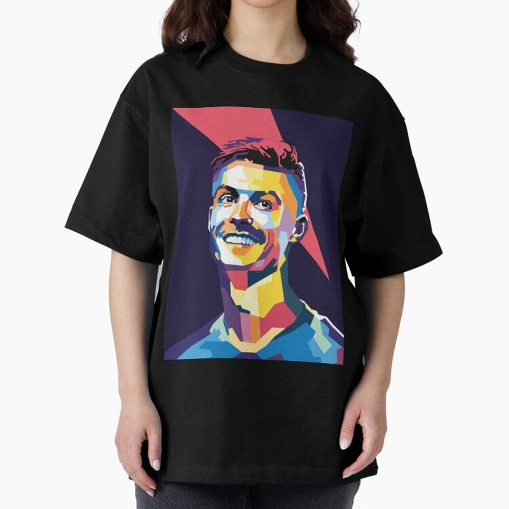 Cristiano Ronaldo Cristiano Ronaldo Oversized T-Shirt Carry the Dream of Match Day Hype around FIFA World Cup 2026 USA Canada Mexico, Cristiano Ronaldo, Spain and Netherlands, Champion Mindset, Group Stage Buzz, Knockout Tension and Passionate Fan