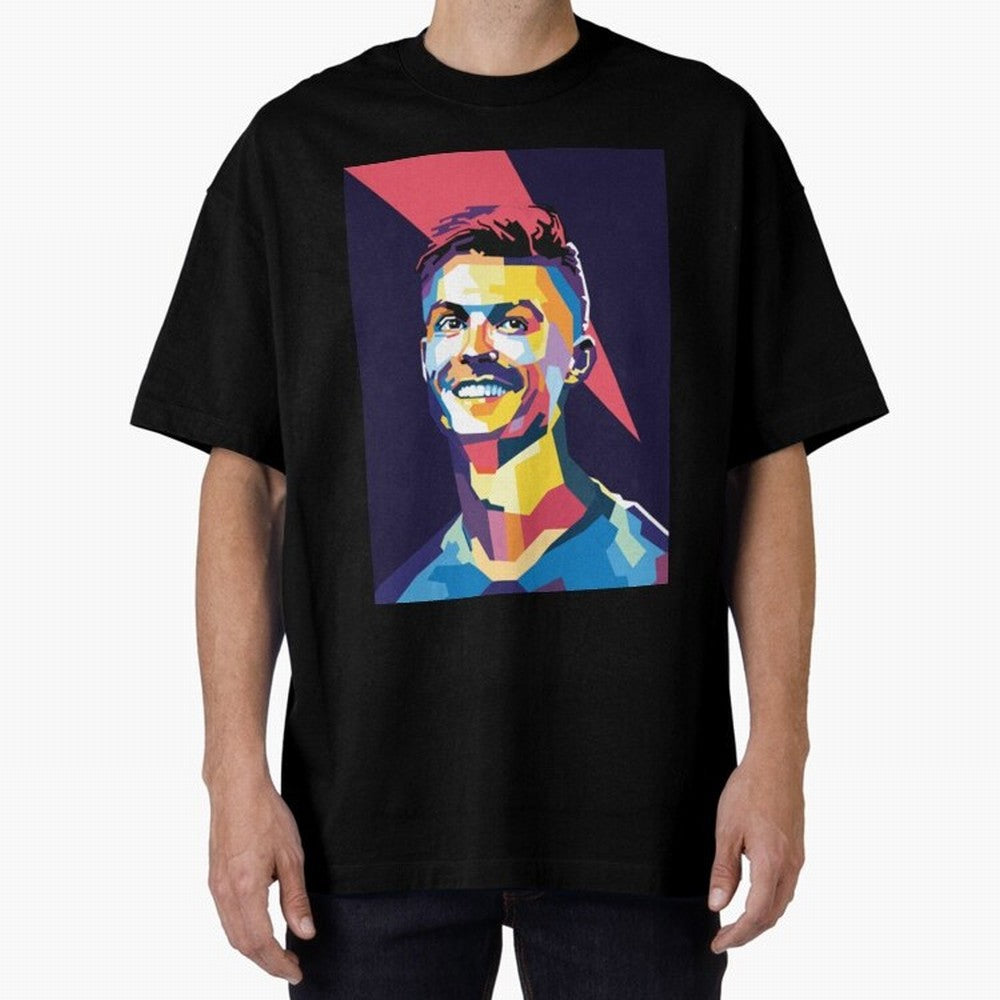 Cristiano Ronaldo Cristiano Ronaldo Oversized T-Shirt Carry the Dream of Match Day Hype around FIFA World Cup 2026 USA Canada Mexico, Cristiano Ronaldo, Spain and Netherlands, Champion Mindset, Group Stage Buzz, Knockout Tension and Passionate Fan