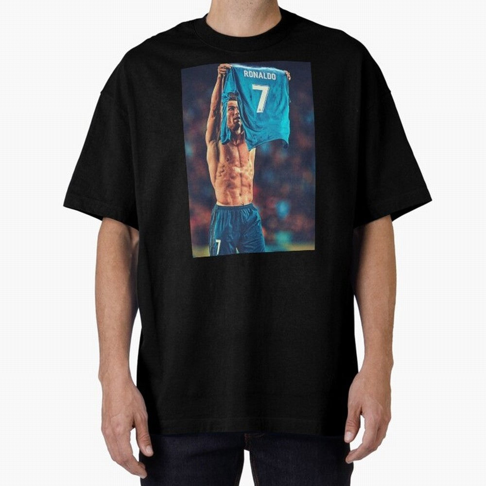 Cristiano Ronaldo Siu Goat,Ronaldo Gifts, Ronaldo Best Selling , Ronaldo Top Items Oversized T-Shirt Join FIFA World Cup 2026 USA Canada Mexico Highlighting Mbappe, France Energy, Soccer Culture, Superstar Moments, National Team Dreams and