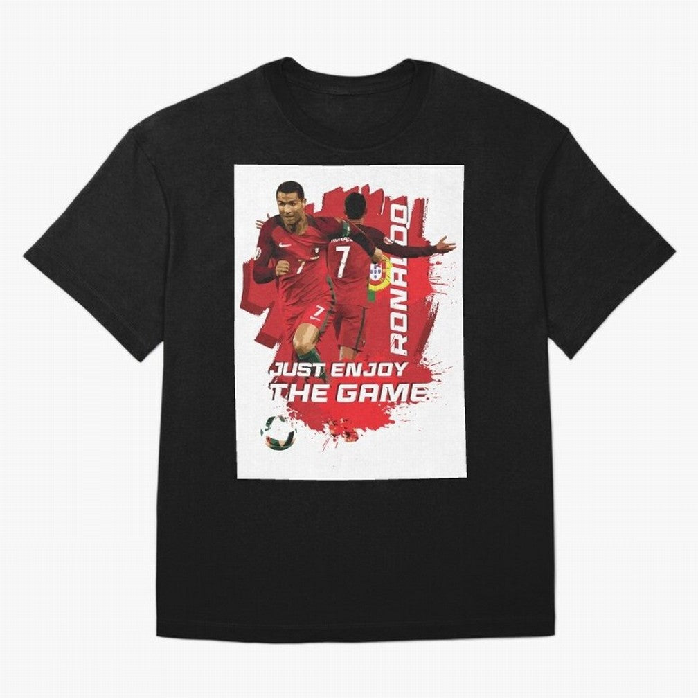 Cristiano Ronaldo Oversized T-Shirt Show Your Tournament Heart for FIFA World Cup 2026 Group Stage for Fans of Messi, CR7 and Mbappe and Argentina, Bringing Tournament Hype, Historic Matchups, Family Viewing Parties and Global Sports Pride; Made