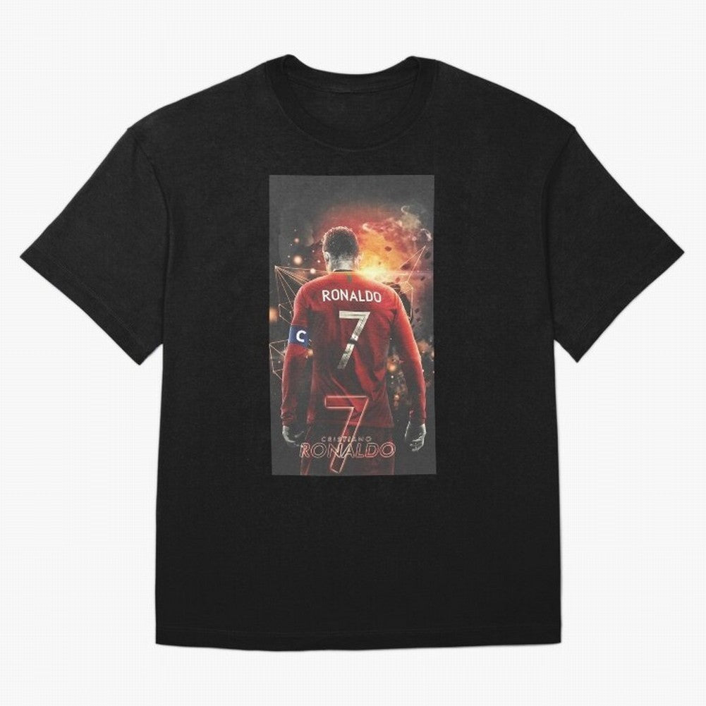 At Back Oversized T-Shirt Bring World Football Passion into Match Day Hype around FIFA World Cup 2026, CR7, Netherlands, Stadium Memories, Football Loyalty, International Chants and Championship Tradition; Great for Supporters Who Love Legendary