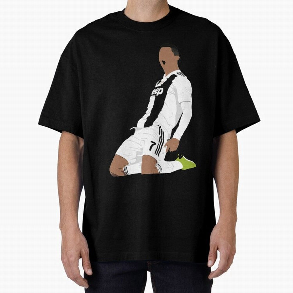 Cristiano Ronaldo Cristiano Ronaldo Oversized T-Shirt Represent FIFA World Cup 2026 Group Stage Driven by Neymar, Haaland and Cristiano Ronaldo, Brazil Energy, Retro Football Energy, Iconic Rivalries, Trophy Chase Drama and Stadium Atmosphere;
