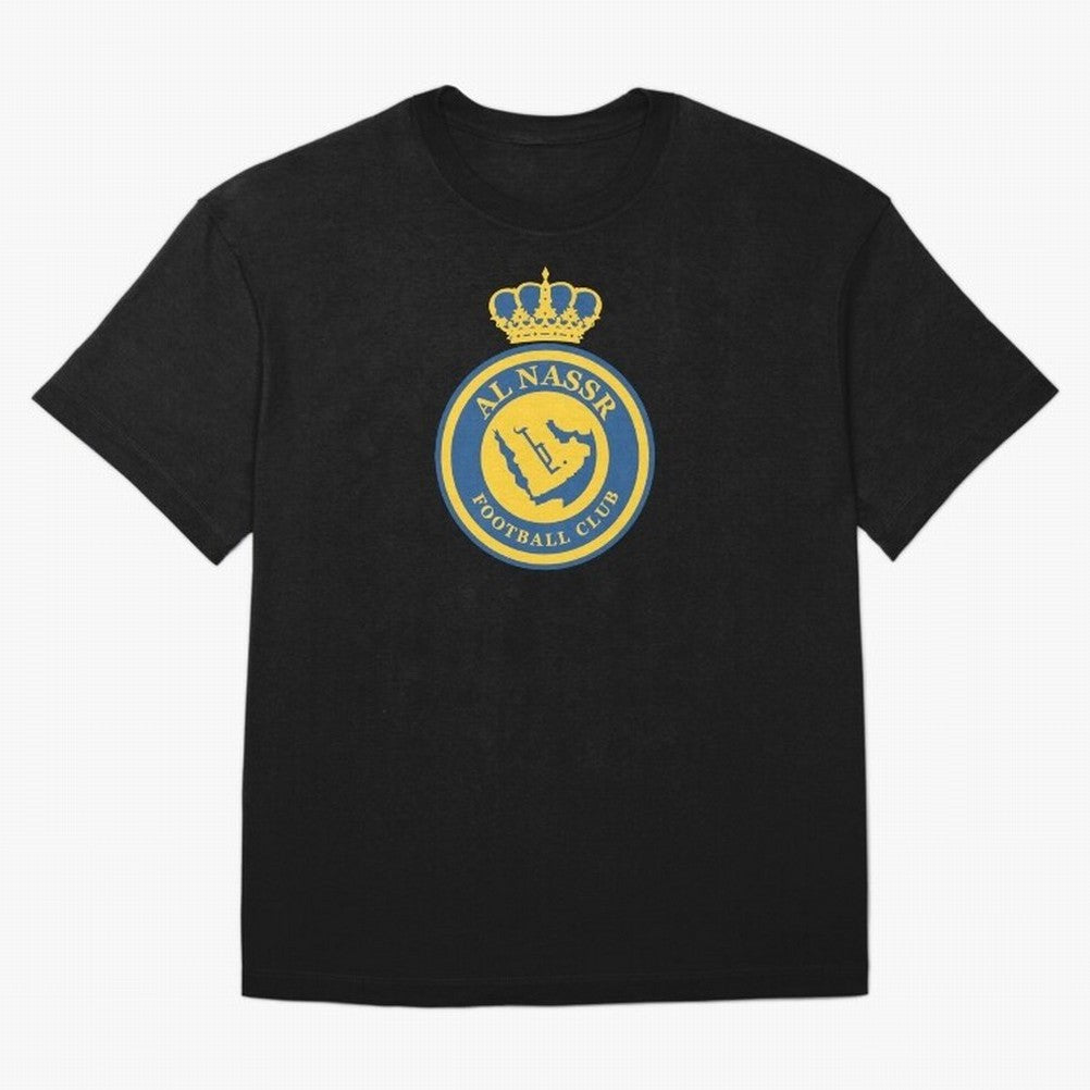 Al-Nassr Football Club - Oversized T-Shirt Celebrate the Magic of FIFA World Cup 2026 USA Canada Mexico for Fans of Messi, Neymar and Mbappe and Argentina, Bringing Football Festival Excitement, Trophy Ambitions, Country Rivalries and Star Player