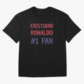 Cristiano Ronaldo - #1 Fan Oversized T-Shirt Cheer through Every Moment of FIFA World Cup 2026 USA Canada Mexico Highlighting Neymar, Haaland and Cristiano Ronaldo, Netherlands Energy, Match Day Excitement, Supporter Culture, Golden Goals and