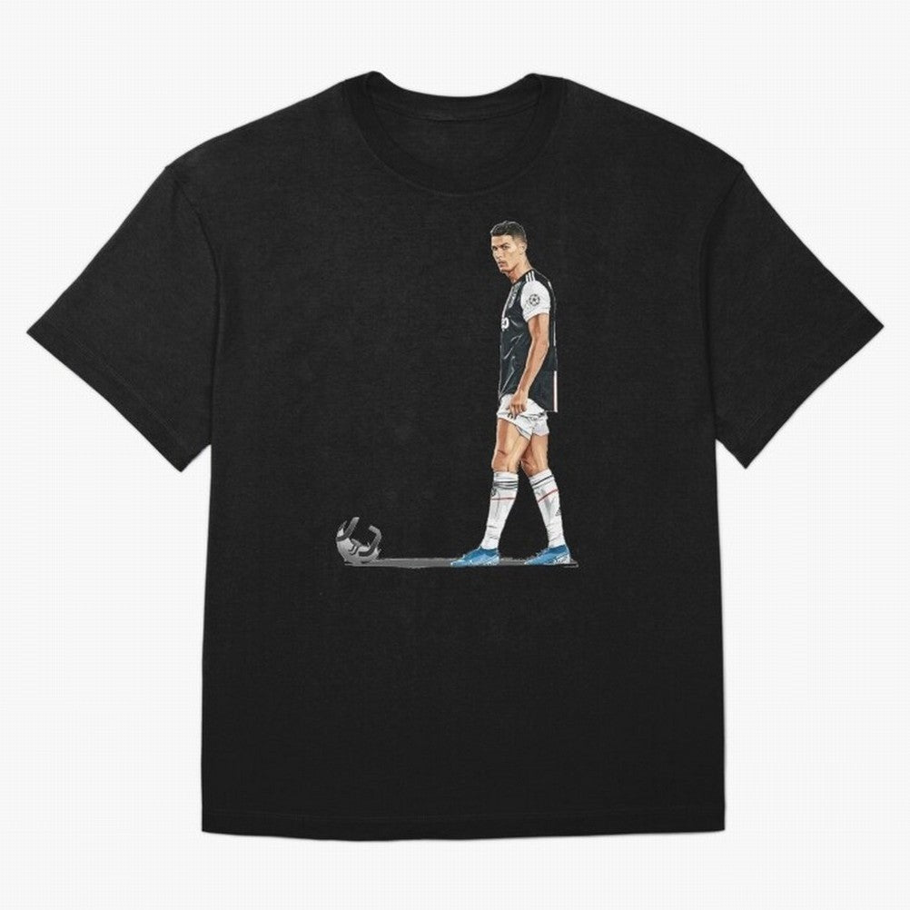 Ronaldo Watercolor Oversized T-Shirt Bring Legendary Rivalry Energy to FIFA World Cup 2026 for Fans of Haaland and Mbappe and Brazil, Portugal and Argentina, Bringing Tournament Hype, Historic Matchups, Family Viewing Parties and Global Sports