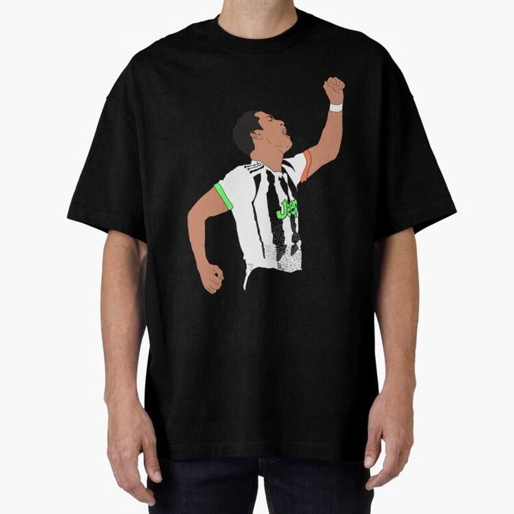 Cristiano Ronaldo Cristiano Ronaldo Juve Oversized T-Shirt Make Every Match About FIFA World Cup 2026 Group Stage for Fans of Messi, CR7 and Mbappe and Netherlands, Bringing Stadium Chants, National Pride, Trophy Dreams and Unforgettable Football