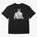 Cristiano Ronaldo Cristiano ronaldo back Oversized T-Shirt Make Every Kick Count in Global Football Passion for FIFA World Cup 2026, Filled with Mbappe and Neymar, Portugal, Spain and Germany, Global Supporter Spirit, Legendary Goals, National