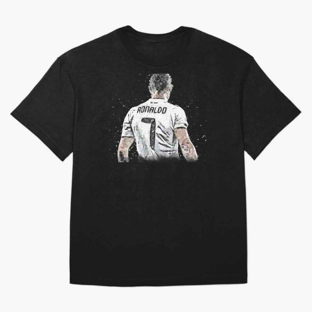 Cristiano Ronaldo Cristiano ronaldo back Oversized T-Shirt Make Every Kick Count in Global Football Passion for FIFA World Cup 2026, Filled with Mbappe and Neymar, Portugal, Spain and Germany, Global Supporter Spirit, Legendary Goals, National