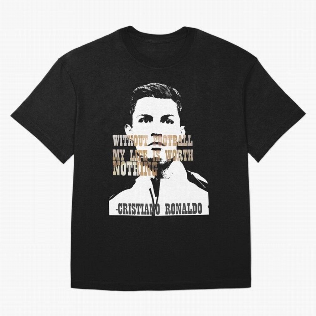 Cristiano Ronaldo cristiano ronaldo quote Oversized T-Shirt Fuel Match Day Hype around FIFA World Cup 2026, CR7, England and Germany, Champion Mindset, Group Stage Buzz, Knockout Tension and Passionate Fan Culture; Made for Die Hard Supporters,