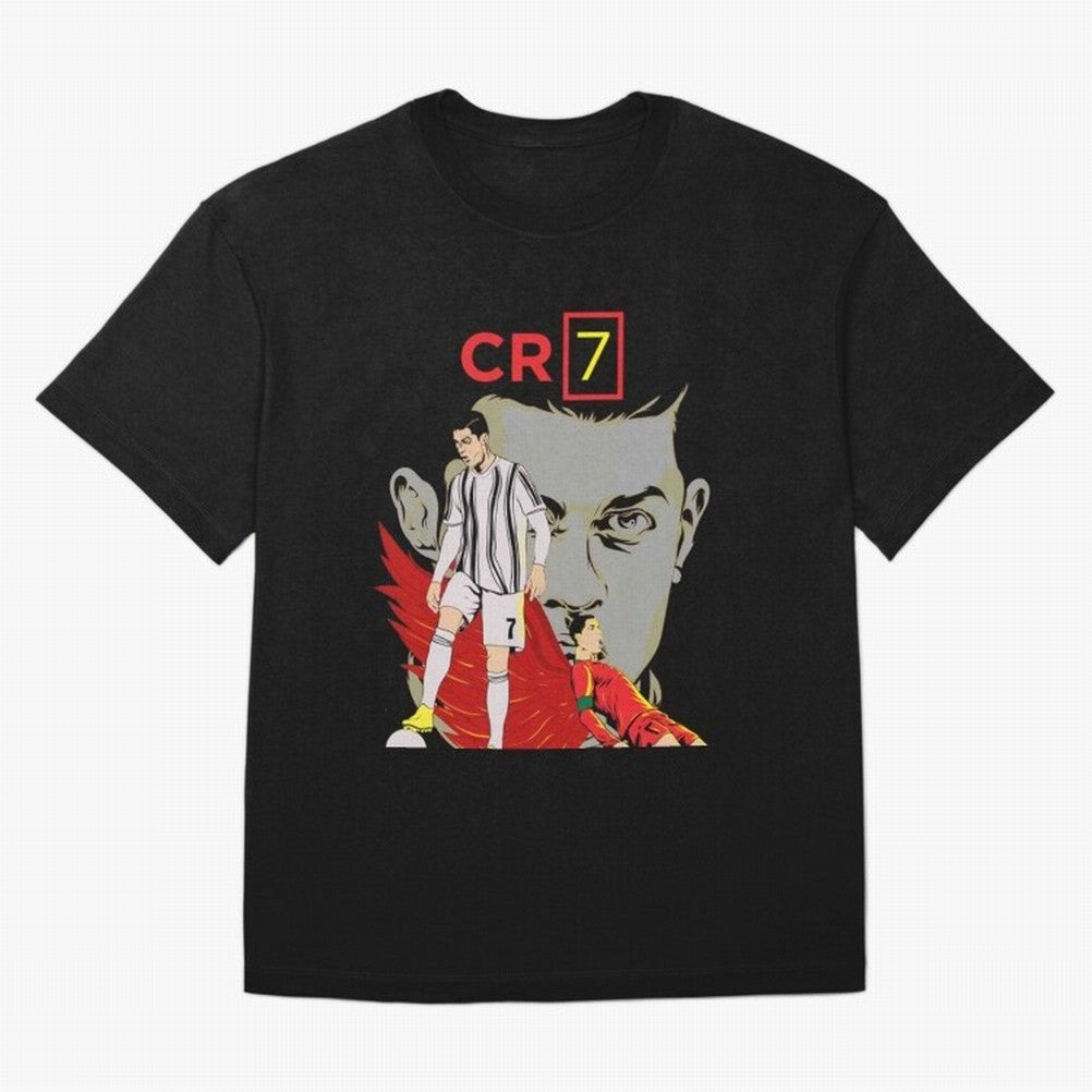 Cristiano Ronaldo Cristiano Ronaldo cr7 Oversized T-Shirt Bring Supporter Culture to FIFA World Cup 2026 Group Stage for Fans of Neymar, Haaland and Cristiano Ronaldo and Argentina and Brazil, Bringing Global Supporter Spirit, Legendary Goals,