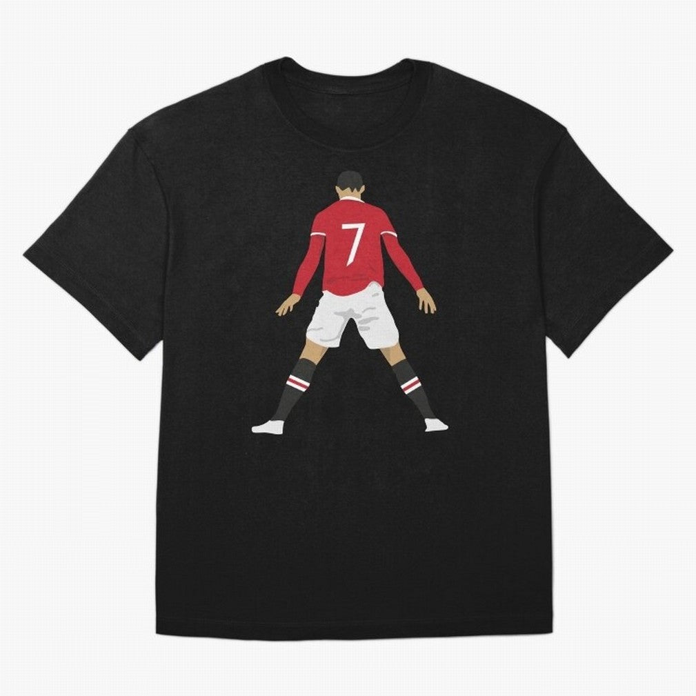 CR7 Man U SIIIIIUUUUUUU (Celebration) Oversized T-Shirt Share FIFA World Cup 2026 Group Stage Driven by Mbappe, Netherlands Energy, Soccer Culture, Superstar Moments, National Team Dreams and Competitive Fire; Made for Die Hard Supporters, Soccer
