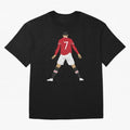 CR7 Man U SIIIIIUUUUUUU (Celebration) Oversized T-Shirt Share FIFA World Cup 2026 Group Stage Driven by Mbappe, Netherlands Energy, Soccer Culture, Superstar Moments, National Team Dreams and Competitive Fire; Made for Die Hard Supporters, Soccer