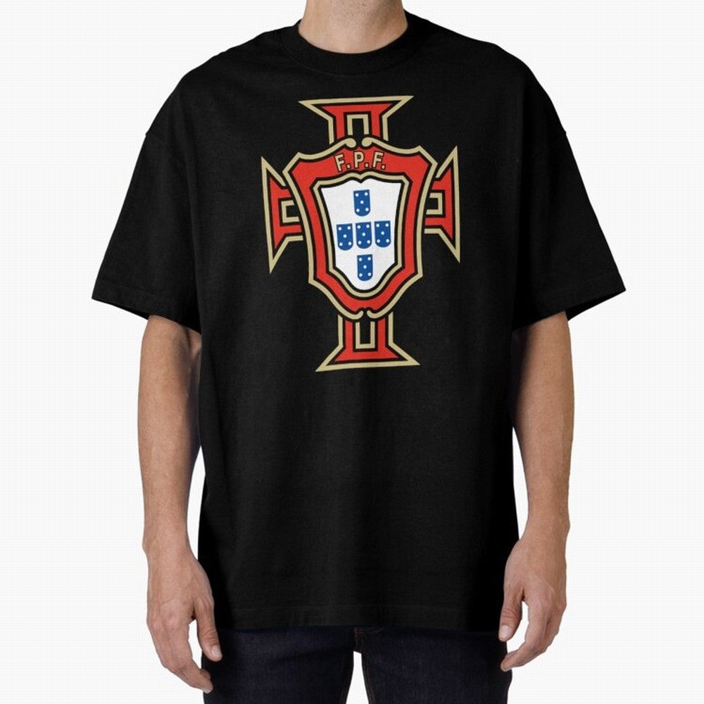 Portugal Soccer Logo Oversized T-Shirt Bring Champion Energy into FIFA World Cup 2026 USA Canada Mexico Spirit, Featuring Argentina, CR7, Football Festival Excitement, Trophy Ambitions, Country Rivalries and Star Player Buzz; Created for Match Day