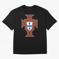 Portugal Soccer Logo Oversized T-Shirt Bring Champion Energy into FIFA World Cup 2026 USA Canada Mexico Spirit, Featuring Argentina, CR7, Football Festival Excitement, Trophy Ambitions, Country Rivalries and Star Player Buzz; Created for Match Day