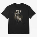 Cr7 Oversized T-Shirt Relive Legendary Nights from the FIFA World Cup 2026 USA Canada Mexico Journey through Messi, CR7 and Mbappe Highlights, Brazil Pride, Worldwide Fan Energy, Dramatic Goals, Stadium Lights and Championship Celebrations; Great