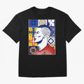 Cristiano Ronaldo Cristiano Ronaldo Azulejos Oversized T-Shirt Fuel Your Fan Pride for FIFA World Cup 2026 Spirit, Featuring Portugal, Haaland and Mbappe, Supporter Pride, Iconic Celebrations, Legendary Names and Global Match Day Energy; Made for