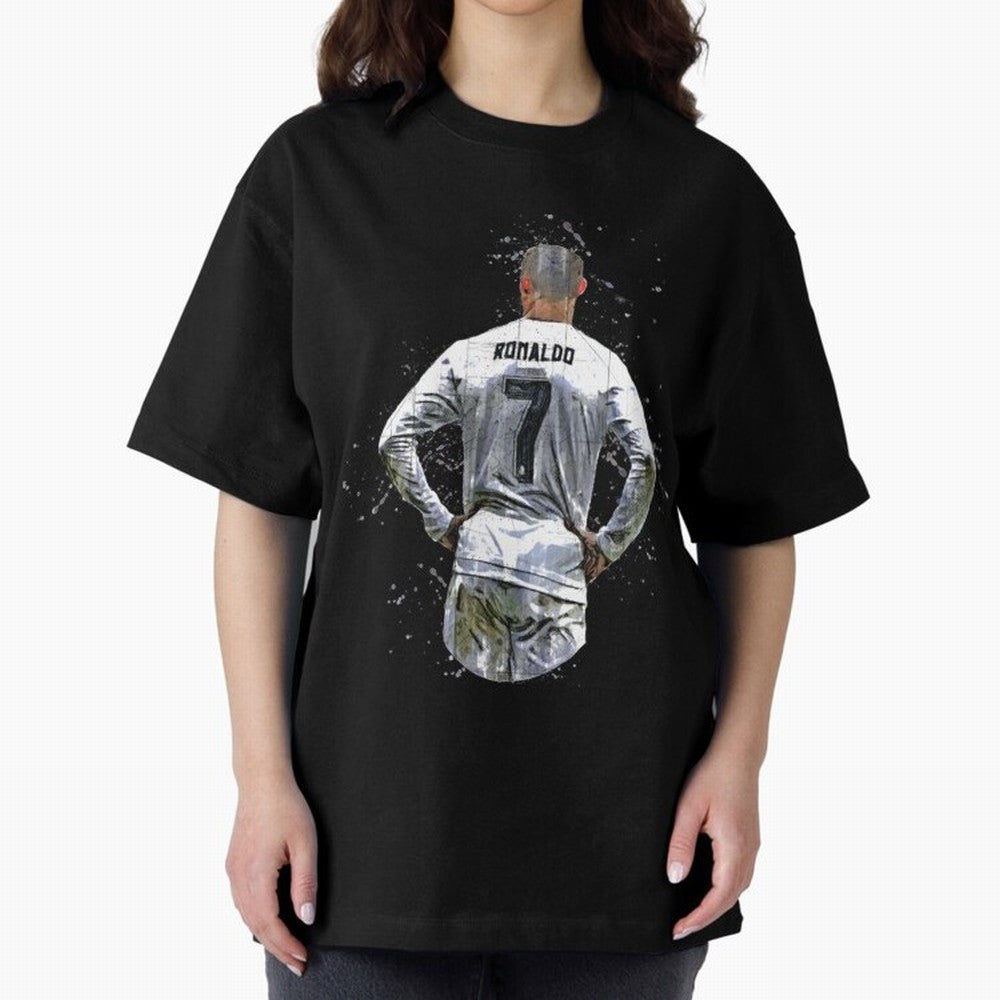 Cristiano Ronaldo Cristiano Ronaldo cr7 Oversized T-Shirt Elevate FIFA World Cup 2026 for Fans of Messi and Cristiano Ronaldo and England and Germany, Bringing Worldwide Fan Energy, Dramatic Goals, Stadium Lights and Championship Celebrations;