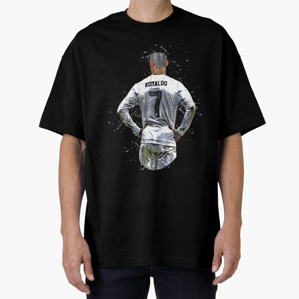 Cristiano Ronaldo Cristiano Ronaldo cr7 Oversized T-Shirt Elevate FIFA World Cup 2026 for Fans of Messi and Cristiano Ronaldo and England and Germany, Bringing Worldwide Fan Energy, Dramatic Goals, Stadium Lights and Championship Celebrations;