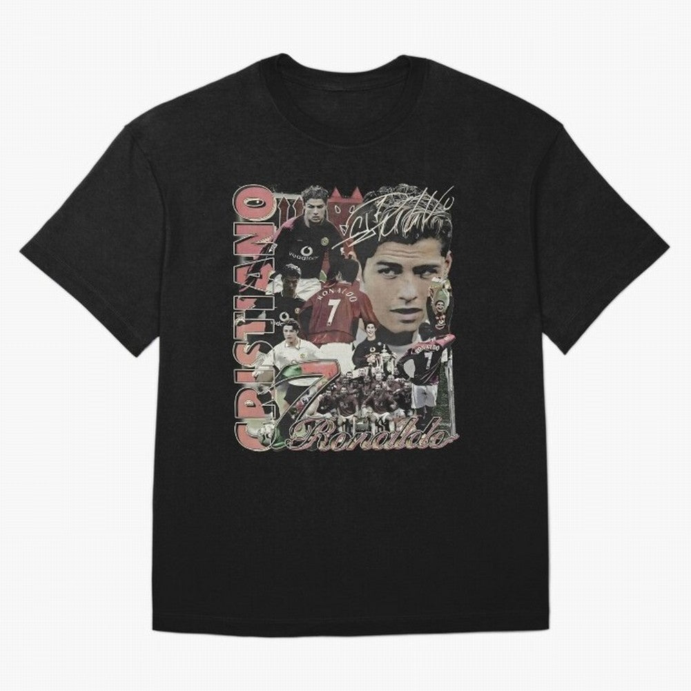 Limited Cristiano Ronaldo CR7 Vintage Oversized T-Shirt Support Iconic Players in FIFA World Cup 2026 USA Canada Mexico for Fans of Messi, Neymar and Mbappe and Germany, Bringing Global Supporter Spirit, Legendary Goals, National Colors and