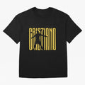 Cristiano Ronaldo Oversized T-Shirt Honor the Football Icons of FIFA World Cup 2026 for Fans of Mbappe and Neymar and Brazil, Portugal and Argentina, Bringing Retro Football Energy, Iconic Rivalries, Trophy Chase Drama and Stadium Atmosphere; Ideal