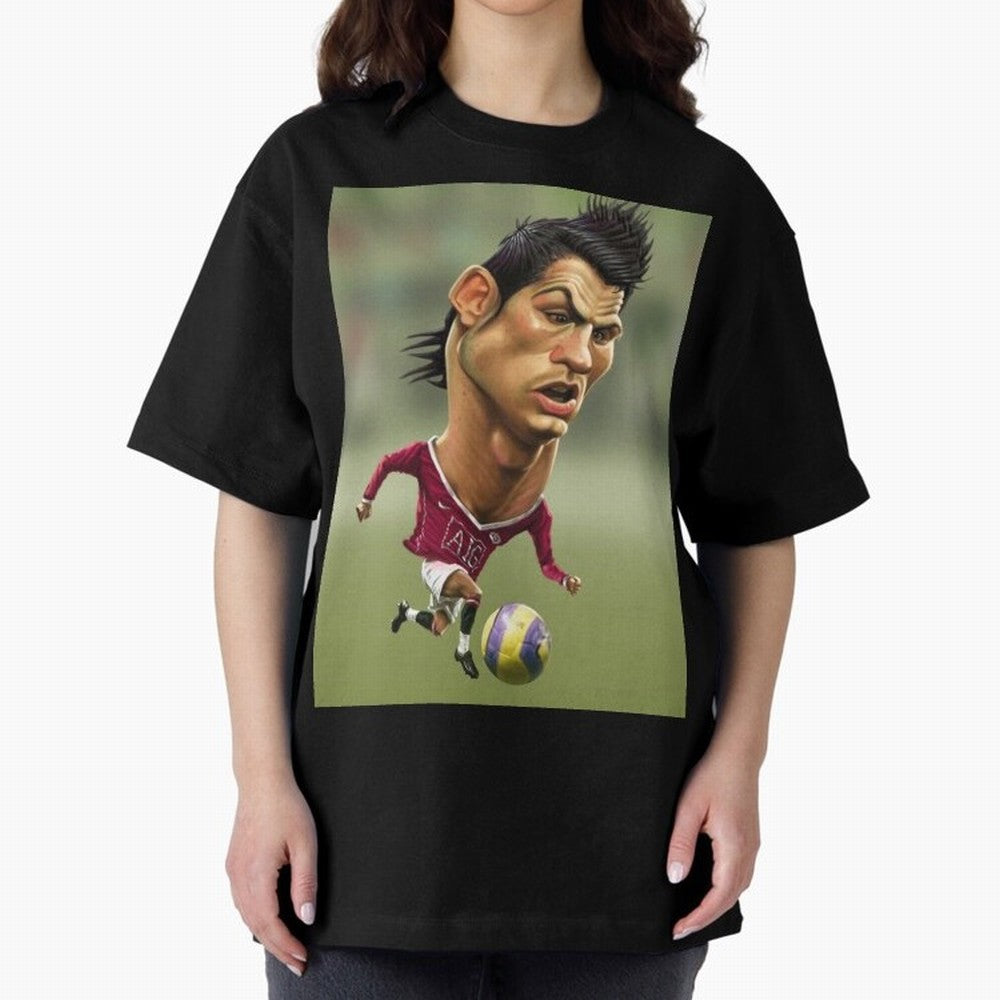 CR7 Cristiano Oversized T-Shirt Experience the Global Stage of FIFA World Cup 2026 Spirit, Inspired by Netherlands, Messi, Tournament Hype, Historic Matchups, Family Viewing Parties and Global Sports Pride; Great for Supporters Who Love Legendary