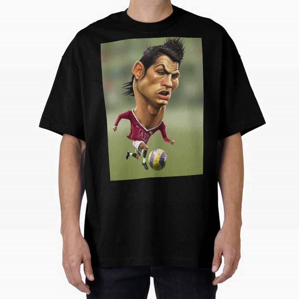 CR7 Cristiano Oversized T-Shirt Experience the Global Stage of FIFA World Cup 2026 Spirit, Inspired by Netherlands, Messi, Tournament Hype, Historic Matchups, Family Viewing Parties and Global Sports Pride; Great for Supporters Who Love Legendary