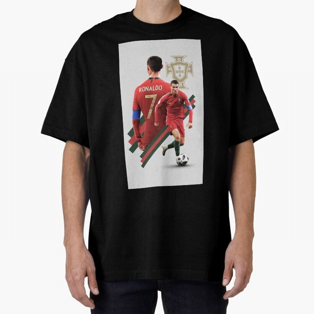 cr qatar Oversized T-Shirt Celebrate Supporters United by FIFA World Cup 2026 Group Stage Spirit, Celebrating England, France and Netherlands, Neymar, Haaland and Cristiano Ronaldo, Fan Favorite Moments, National Team Passion, Big Match Drama and