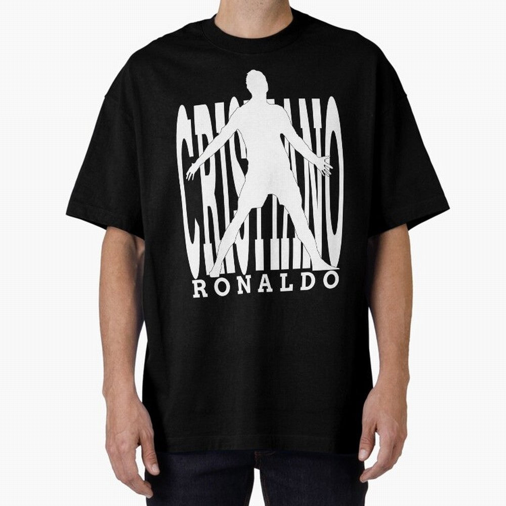 Cristiano Ronaldo - The Legend! Oversized T-Shirt Show Love for Legendary Goals in Global Football Passion for FIFA World Cup 2026, Built around CR7, Argentina, Global Supporter Spirit, Legendary Goals, National Colors and Tournament Celebration;