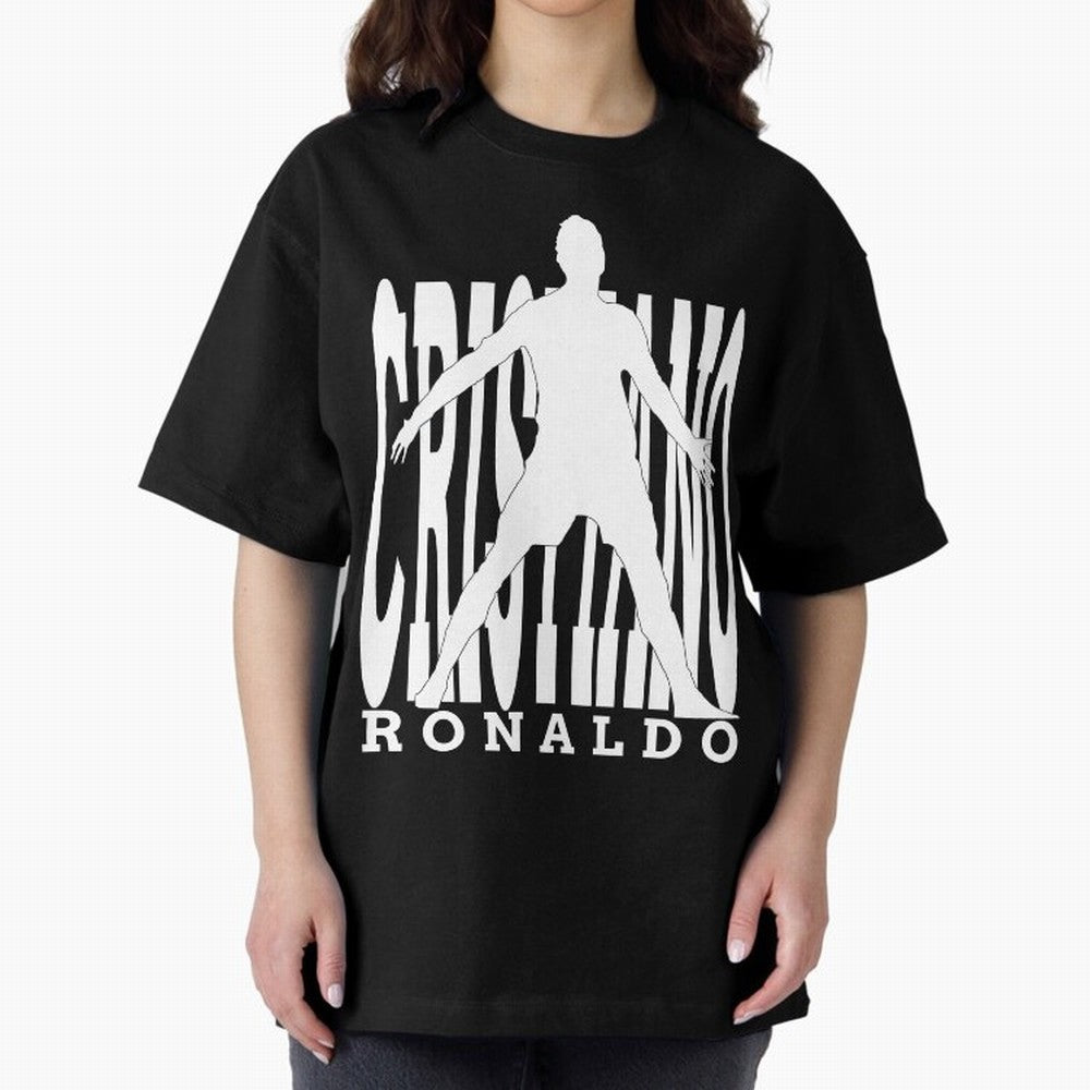 Cristiano Ronaldo - The Legend! Oversized T-Shirt Show Love for Legendary Goals in Global Football Passion for FIFA World Cup 2026, Built around CR7, Argentina, Global Supporter Spirit, Legendary Goals, National Colors and Tournament Celebration;