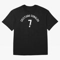 Cristiano Ronaldo 7 Oversized T-Shirt Showcase FIFA World Cup 2026 USA Canada Mexico Made for CR7 and Messi, Spain Energy, Fan Favorite Moments, National Team Passion, Big Match Drama and Soccer History; Ideal for Fans Who Follow Messi, Cristiano
