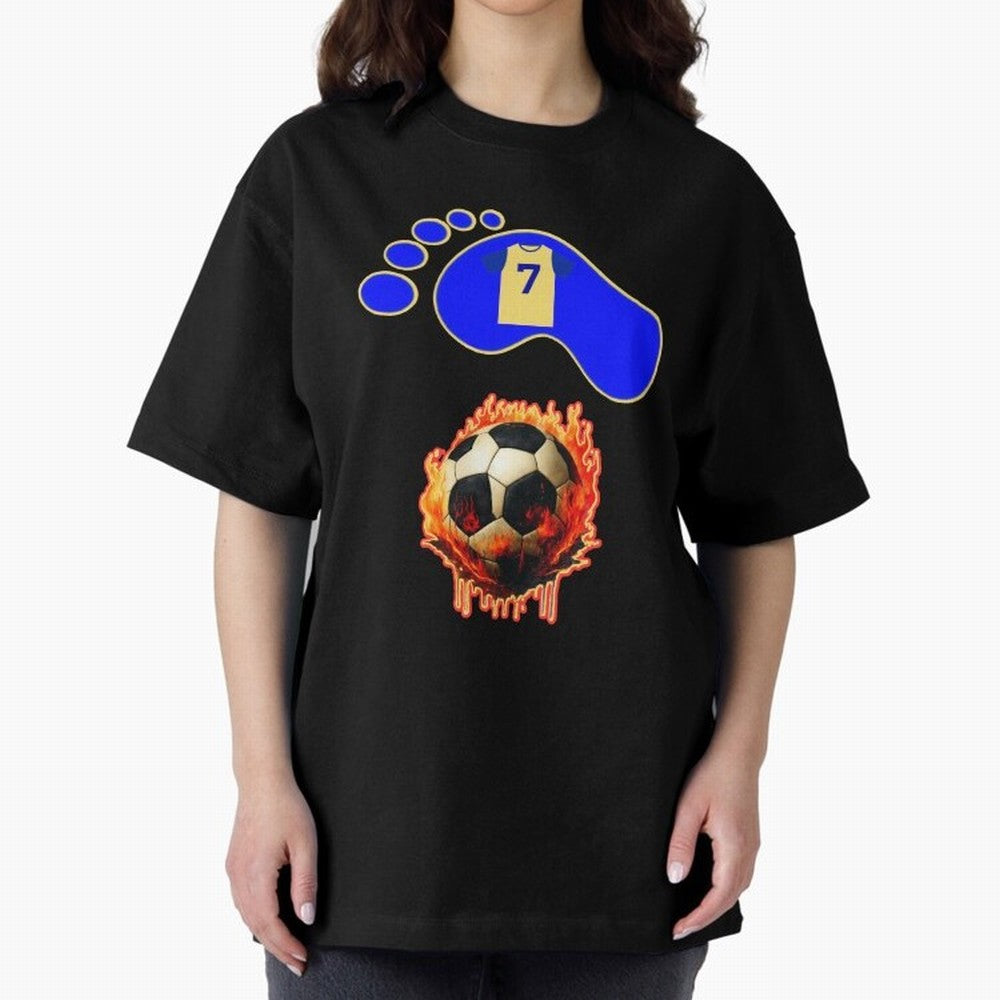 Cristiano Ronaldo 7 Oversized T-Shirt Celebrate Rivalries and Pride in FIFA World Cup 2026 USA Canada Mexico Filled with Neymar, France and Portugal Energy, Supporter Pride, Iconic Celebrations, Legendary Names and Global Match Day Energy; Perfect