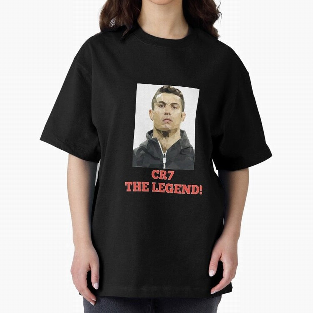 Cristiano Ronaldo Fantasy CR7 T Shirt Oversized T-Shirt Treasure Match Day Hype around FIFA World Cup 2026, Neymar, England, Football Passion, Legendary Performances, Festival Vibes and Supporter Community; Perfect for Supporters Who Want Bold