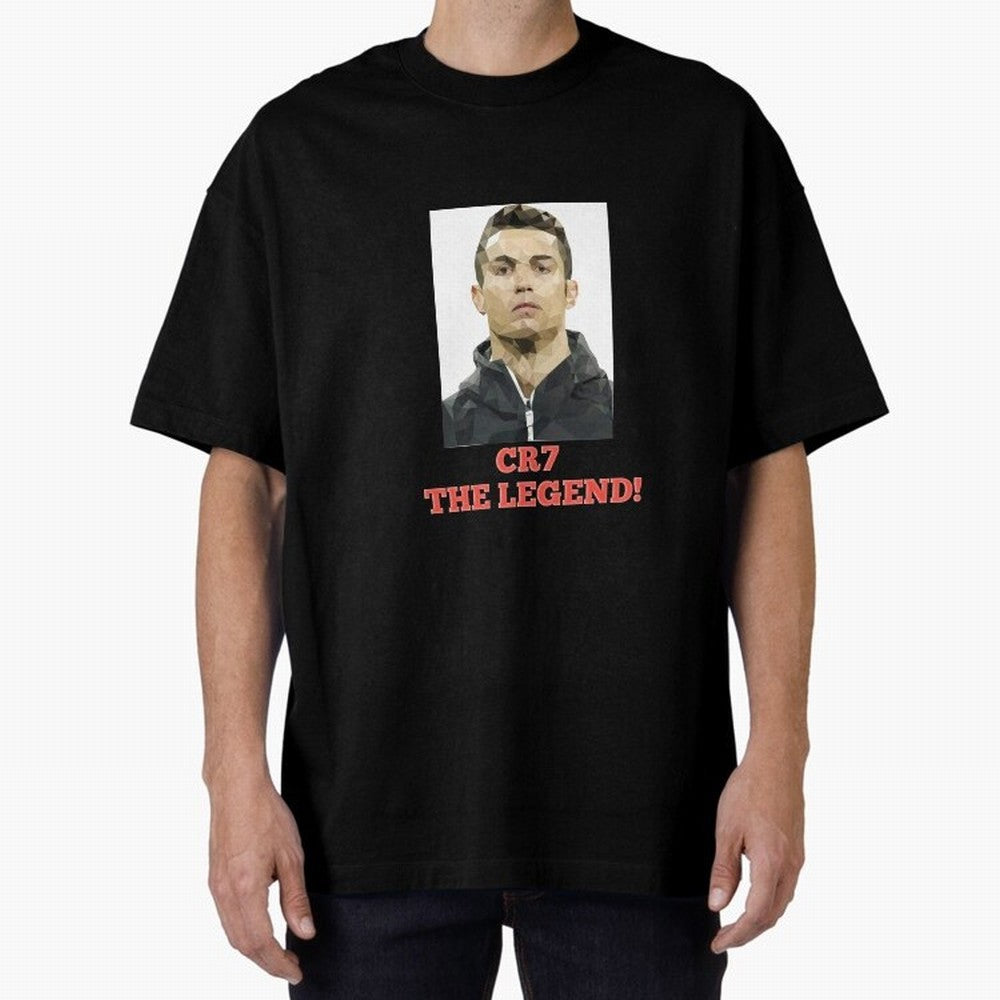 Cristiano Ronaldo Fantasy CR7 T Shirt Oversized T-Shirt Treasure Match Day Hype around FIFA World Cup 2026, Neymar, England, Football Passion, Legendary Performances, Festival Vibes and Supporter Community; Perfect for Supporters Who Want Bold