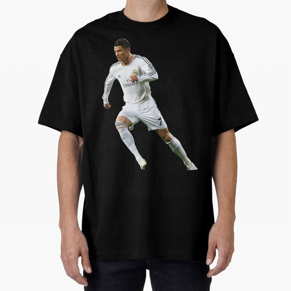 Cristiano Ronaldo Oversized T-Shirt Fuel Your Fan Pride for the FIFA World Cup 2026 USA Canada Mexico Journey through Messi, Neymar and Mbappe Highlights, England and Germany Pride, Classic Soccer Heritage, Championship Pressure, Fan Loyalty and