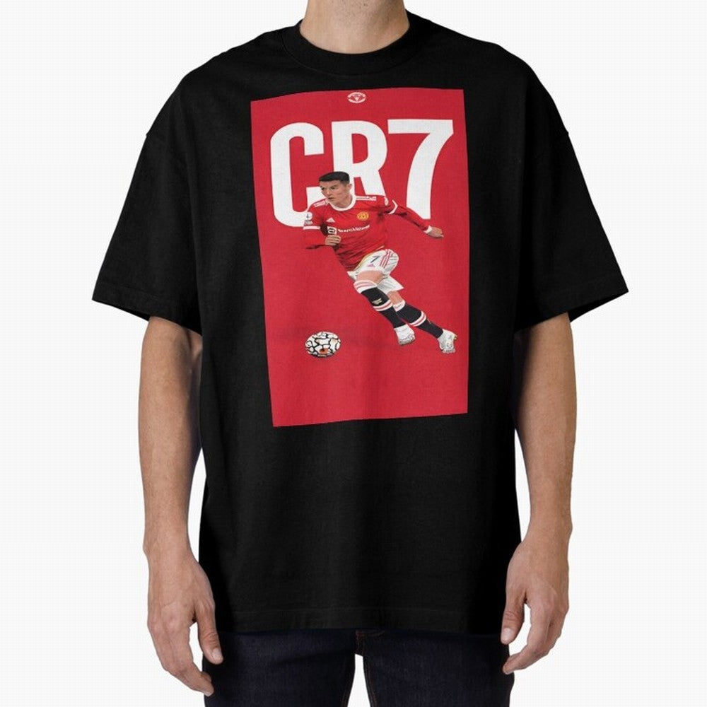 Cr7 Oversized T-Shirt Celebrate National Team Dreams in FIFA World Cup 2026 USA Canada Mexico for Fans of Mbappe and Brazil, Portugal and Argentina, Bringing Stadium Chants, National Pride, Trophy Dreams and Unforgettable Football Memories; Perfect