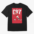 Cr7 Oversized T-Shirt Celebrate National Team Dreams in FIFA World Cup 2026 USA Canada Mexico for Fans of Mbappe and Brazil, Portugal and Argentina, Bringing Stadium Chants, National Pride, Trophy Dreams and Unforgettable Football Memories; Perfect