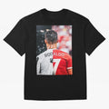 Cristiano Ronaldo , Manchester Star , Football Poster 2122 Star Oversized T-Shirt Follow the Road to Match Day Hype around FIFA World Cup 2026, Cristiano Ronaldo, Germany, Fan Favorite Moments, National Team Passion, Big Match Drama and Soccer