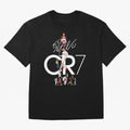 CR7 Oversized T-Shirt Bring Stadium Energy to Global Football Passion for FIFA World Cup 2026 USA Canada Mexico, Connected to Messi, CR7 and Mbappe, Spain, Football Festival Excitement, Trophy Ambitions, Country Rivalries and Star Player Buzz; Made