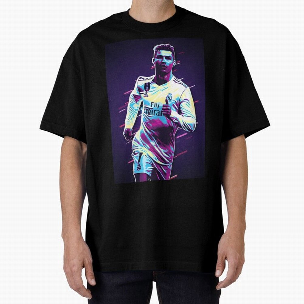 Cr7 Oversized T-Shirt Embrace Match Day Hype around FIFA World Cup 2026, Neymar, Haaland and Cristiano Ronaldo, Spain, Fan Favorite Moments, National Team Passion, Big Match Drama and Soccer History; Perfect for Supporters Who Want Bold Football