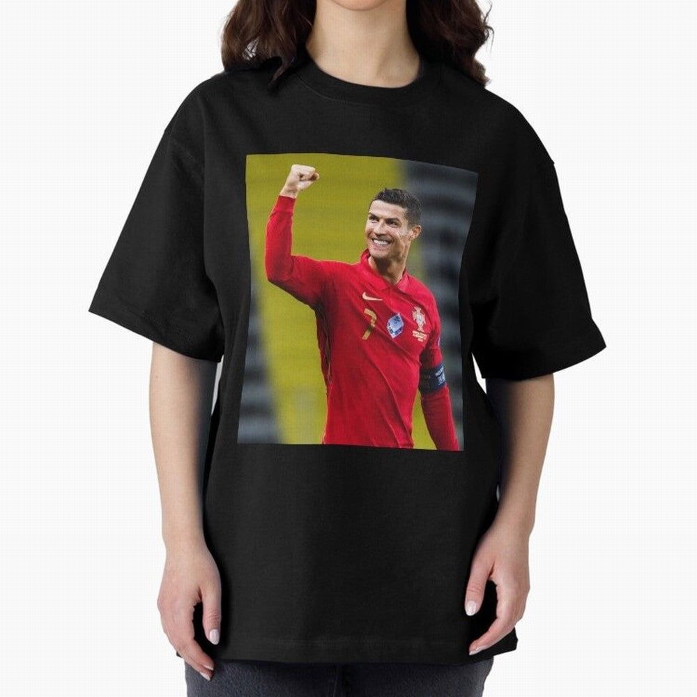 Cr7 | Cristiano Ronaldo | Portugal Oversized T-Shirt Show Passion for the Stars of FIFA World Cup 2026 Celebrating Cristiano Ronaldo, Haaland and CR7, Argentina Energy, Championship Spirit, Famous Goals, Roaring Crowds and International Football