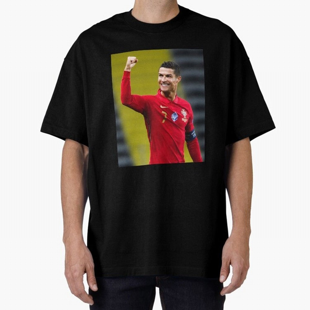 Cr7 | Cristiano Ronaldo | Portugal Oversized T-Shirt Show Passion for the Stars of FIFA World Cup 2026 Celebrating Cristiano Ronaldo, Haaland and CR7, Argentina Energy, Championship Spirit, Famous Goals, Roaring Crowds and International Football