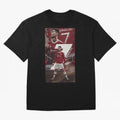 Cristiano Ronaldo Oversized T-Shirt Stand Out with Spirit from Match Day Hype around FIFA World Cup 2026 USA Canada Mexico, Cristiano Ronaldo, Brazil, Portugal and Argentina, Champion Mindset, Group Stage Buzz, Knockout Tension and Passionate Fan