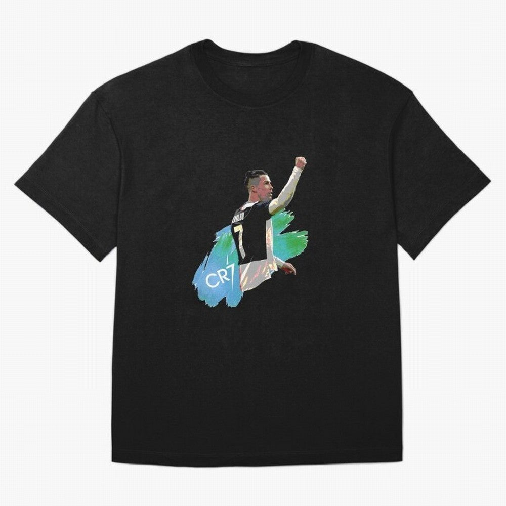 Cristiano Ronaldo Oversized T-Shirt Celebrate Classic Football Spirit in Global Football Passion for FIFA World Cup 2026 Group Stage, Connected to Messi, Neymar and Mbappe, Argentina and Brazil, Global Supporter Spirit, Legendary Goals, National