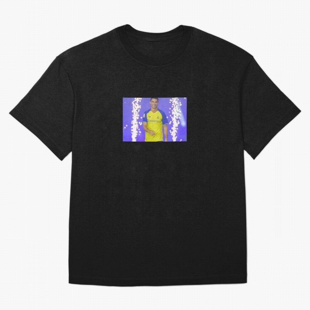 CRISTIANO RONALDO AL NASSR Oversized T-Shirt Carry the FIFA World Cup 2026 Group Stage Journey through Haaland and Mbappe Highlights, Spain and Netherlands Pride, Sports Nostalgia, International Competition, Famous Players and Unforgettable