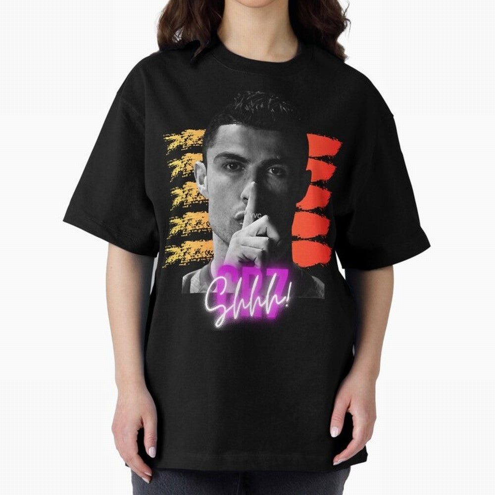 Cristiano Ronaldo cr7 portugal Oversized T-Shirt Turn Up for the FIFA World Cup 2026 Group Stage Journey through CR7 and Messi Highlights, England and Germany Pride, Goal Celebration Energy, Supporter Heritage, Football Icons and Worldwide